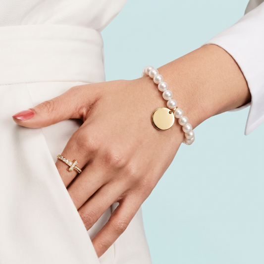 Luna Pearl Bracelet