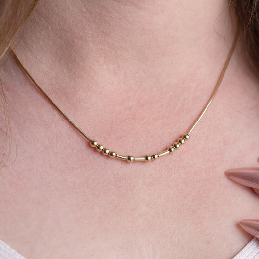 Morse Code Necklace