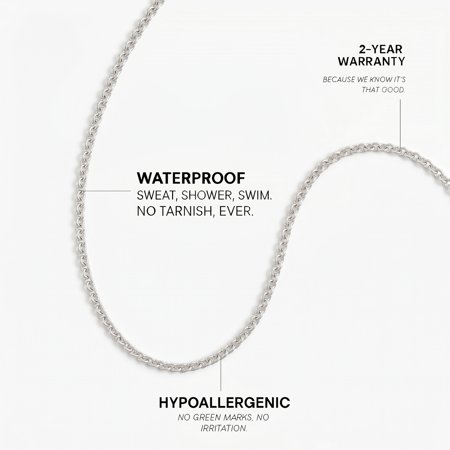 Cable Necklace