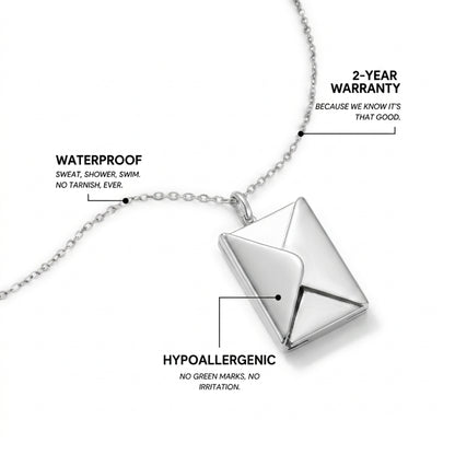 Envelope Necklace