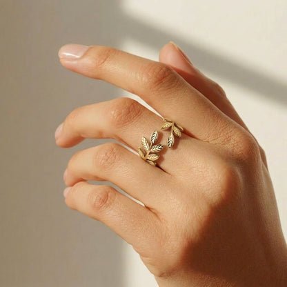 Olive Branch Ring