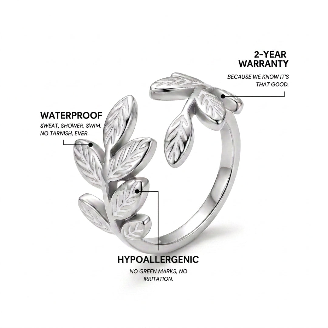 Olive Branch Ring