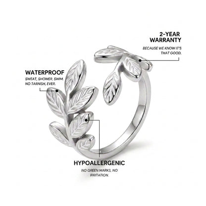 Olive Branch Ring