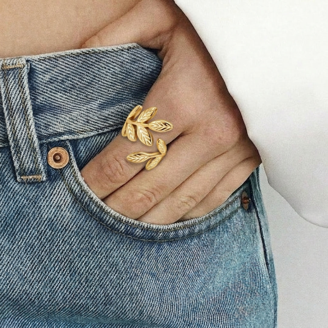 Olive Branch Ring