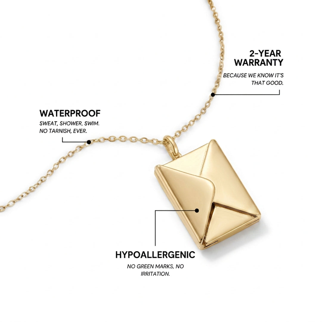 Envelope Necklace