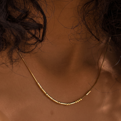 Morse Code Necklace