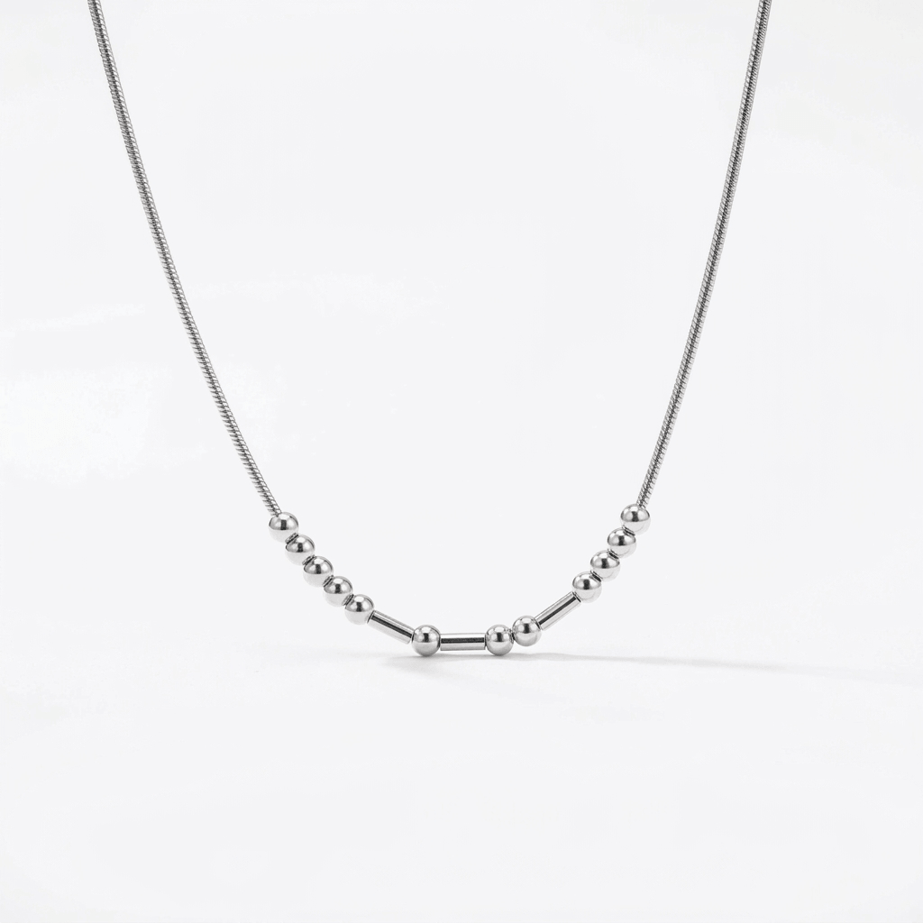 Morse Code Necklace