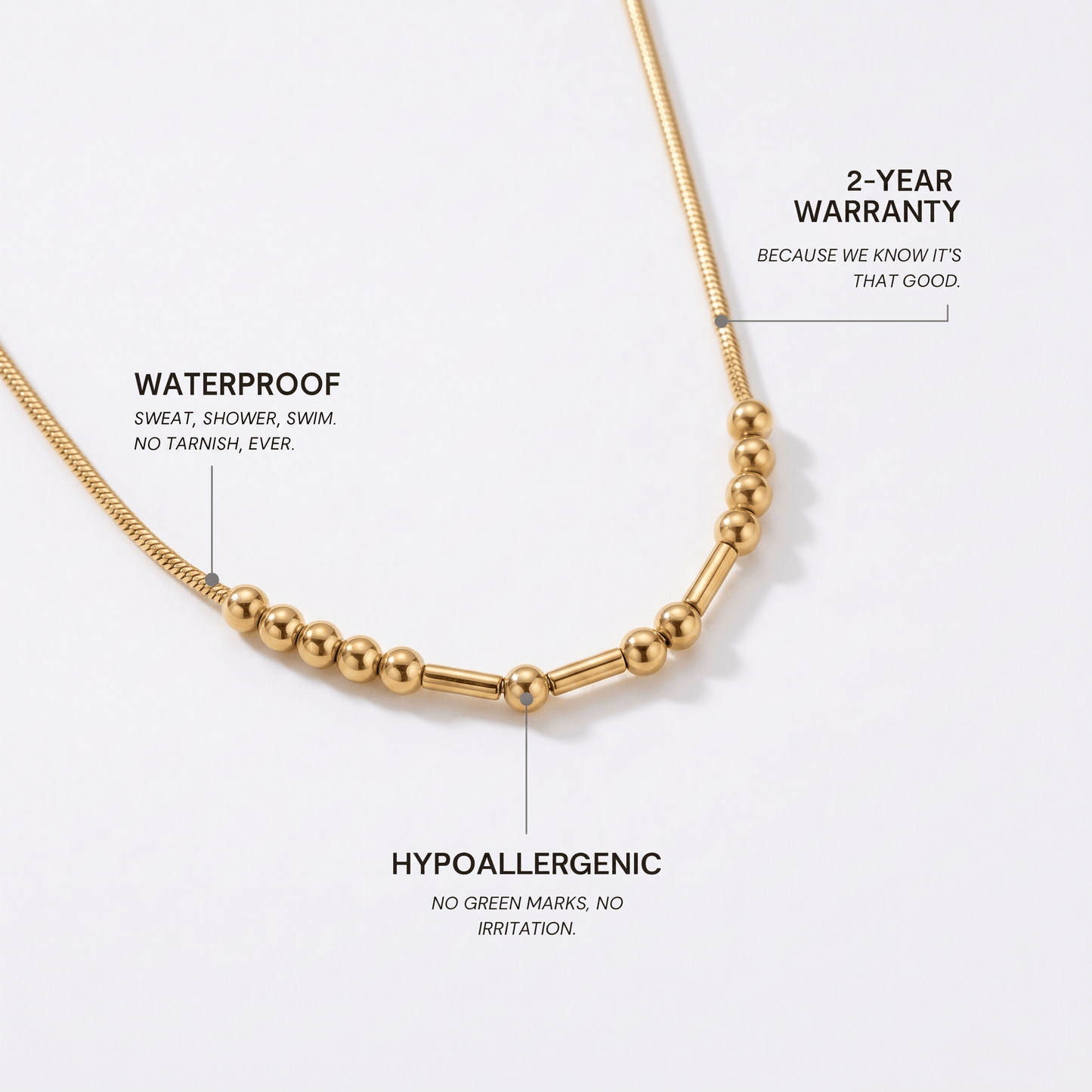 Morse Code Necklace