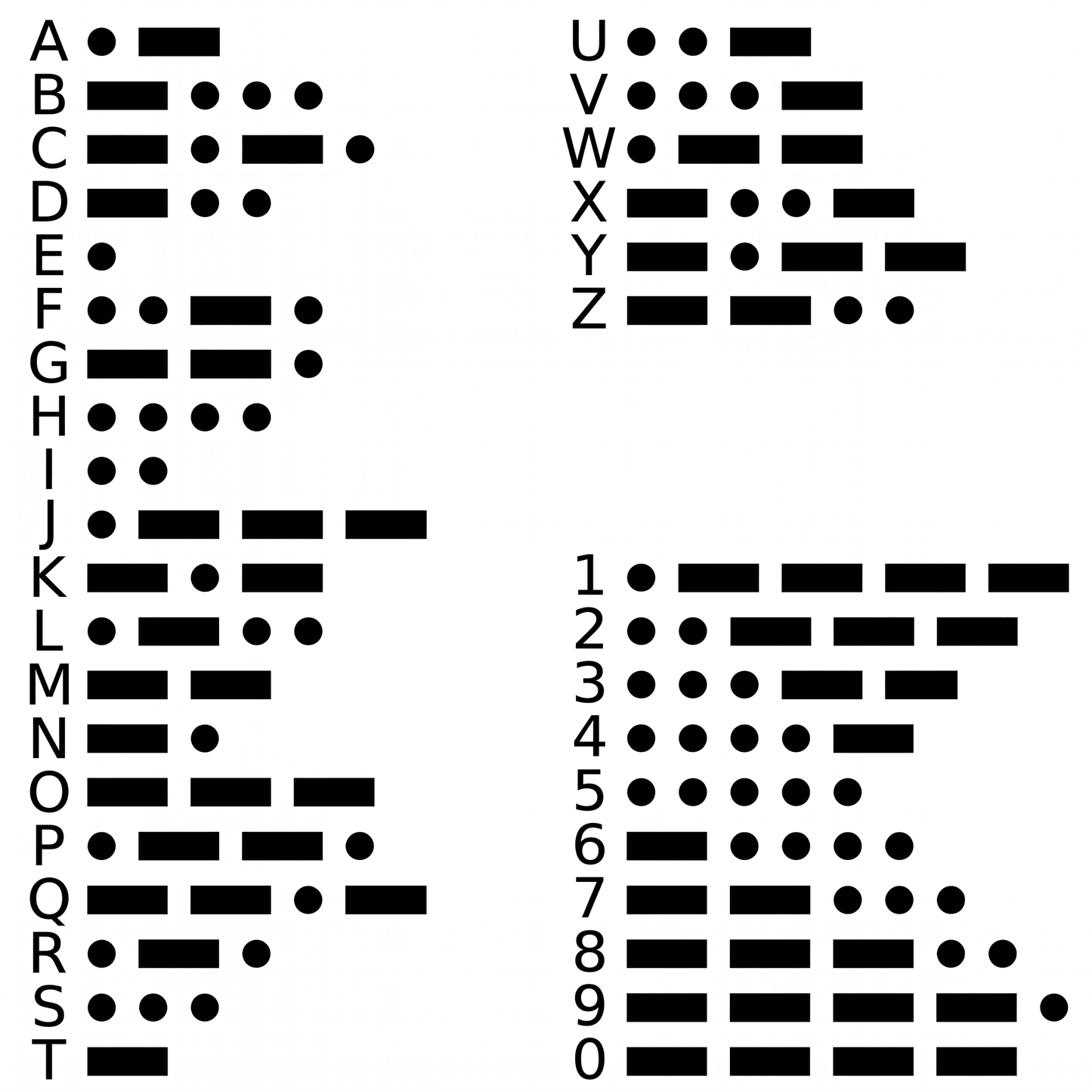 Morse Code Necklace