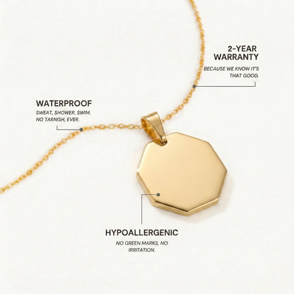 Gold Plated Pendant
