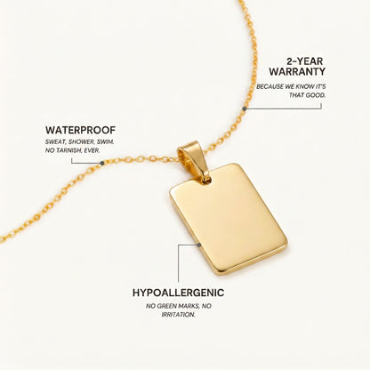 Gold Plated Pendant