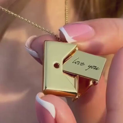 Envelope Necklace